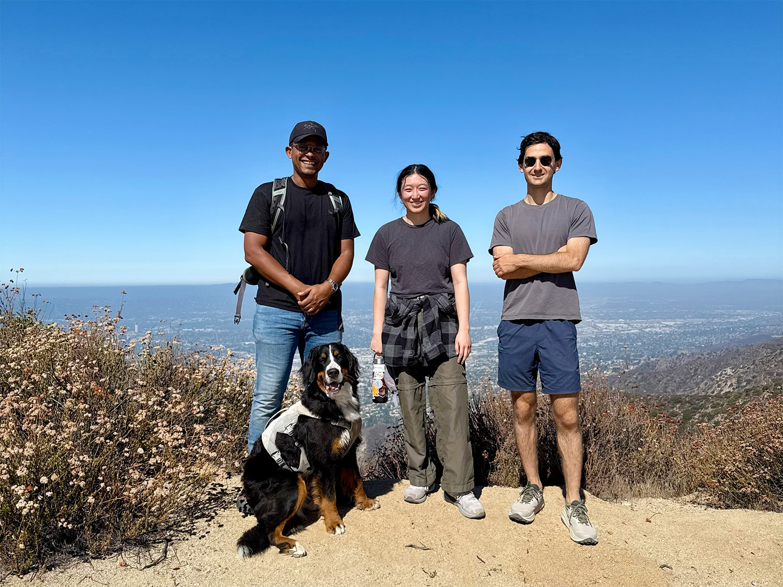 Inaugural group hike, August 2025